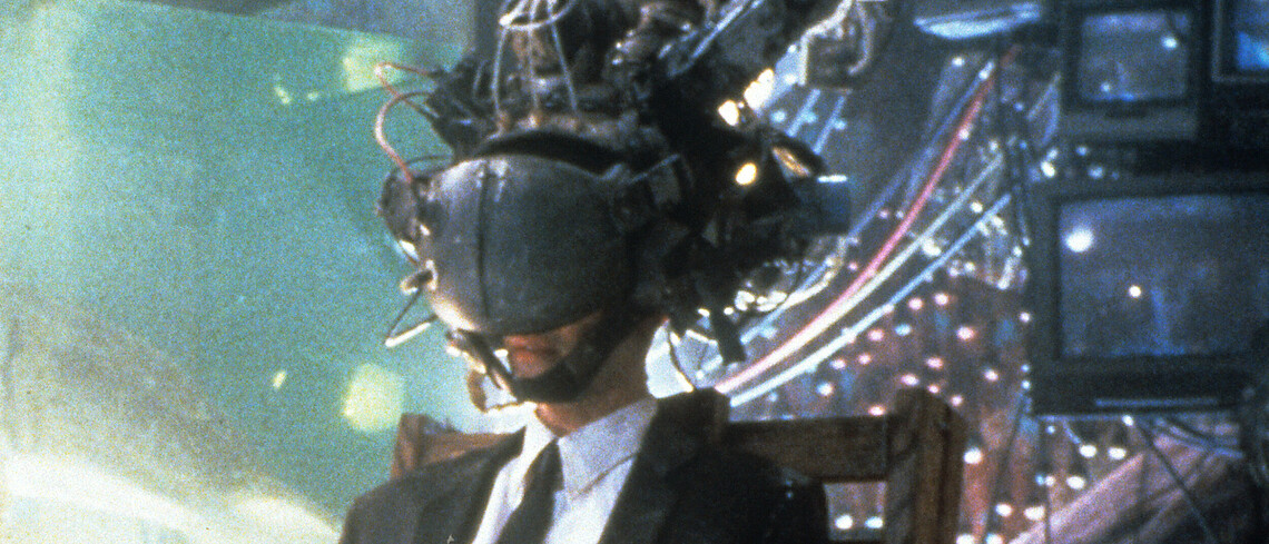 Eine Szene aus dem Film "Vernetzt - Johnny Mnemonic" mit Keanu Reeves.