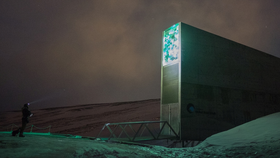 Seed Vault ©Frode Ramone