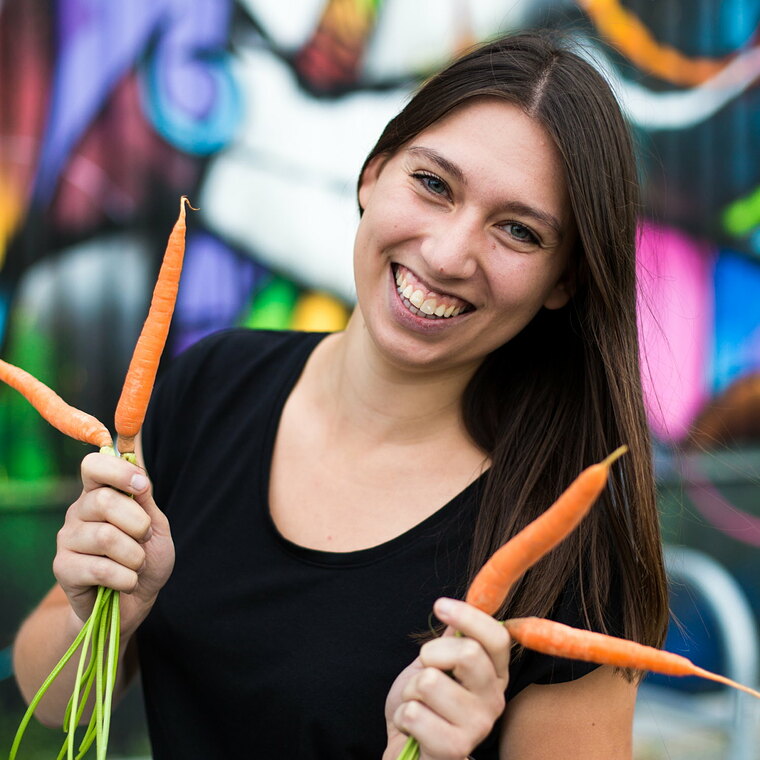 Johanna Kühner aus dem Vorstand von SuperCoop